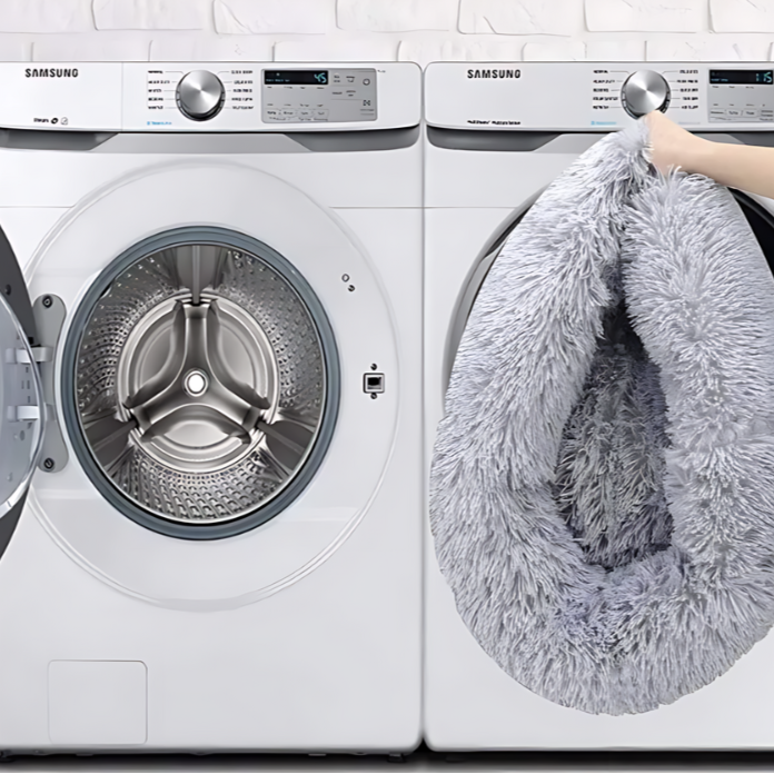 PurrNest – Ultra-komfortable runde Haustierbett