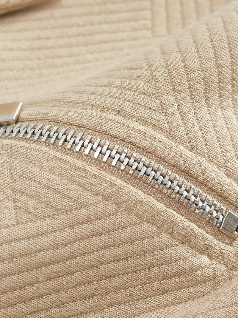 Barry – Vintage Sweatshirt mit Reißverschluss