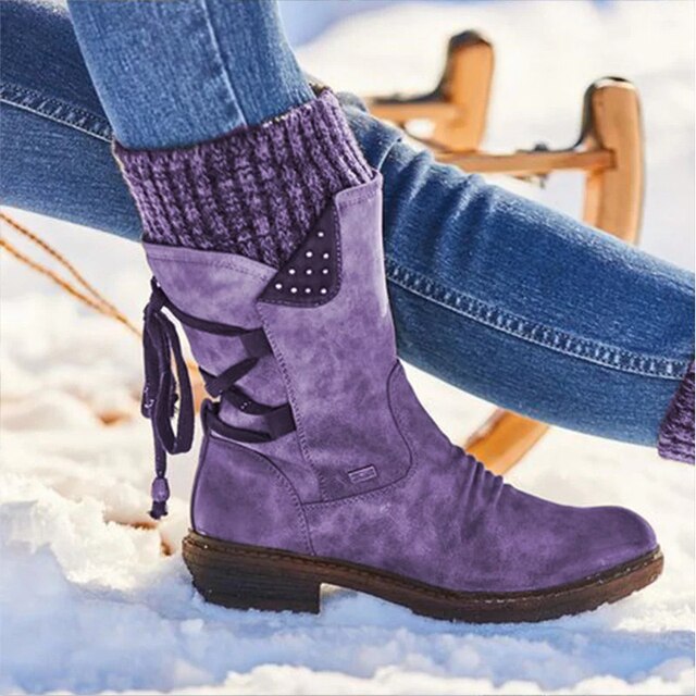 Kristina - Neue Schneestiefel mit hohem Schaft