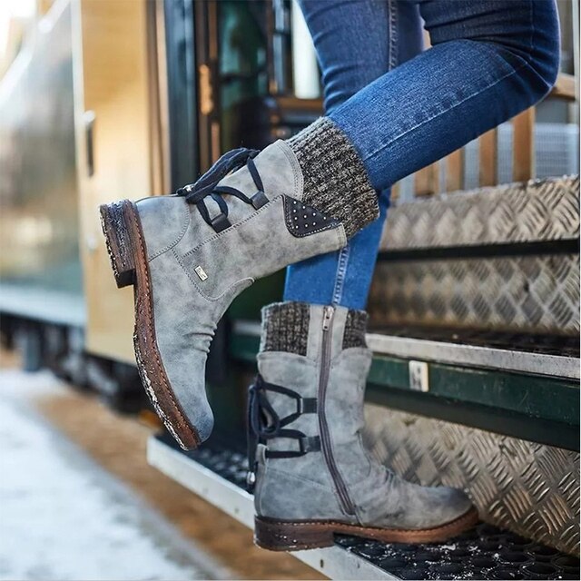 Kristina - Neue Schneestiefel mit hohem Schaft