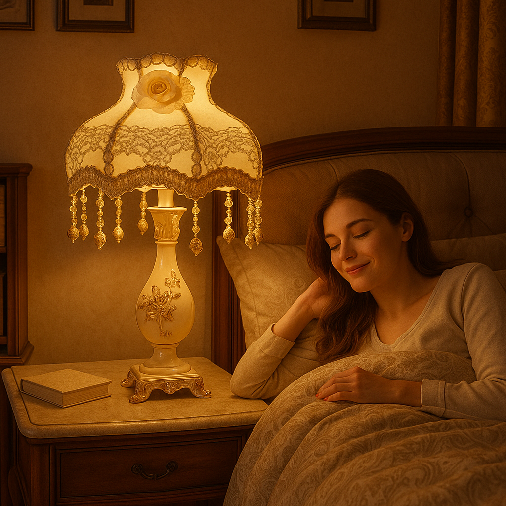 LaceDream - Pastoral Dome Nachttischlampe