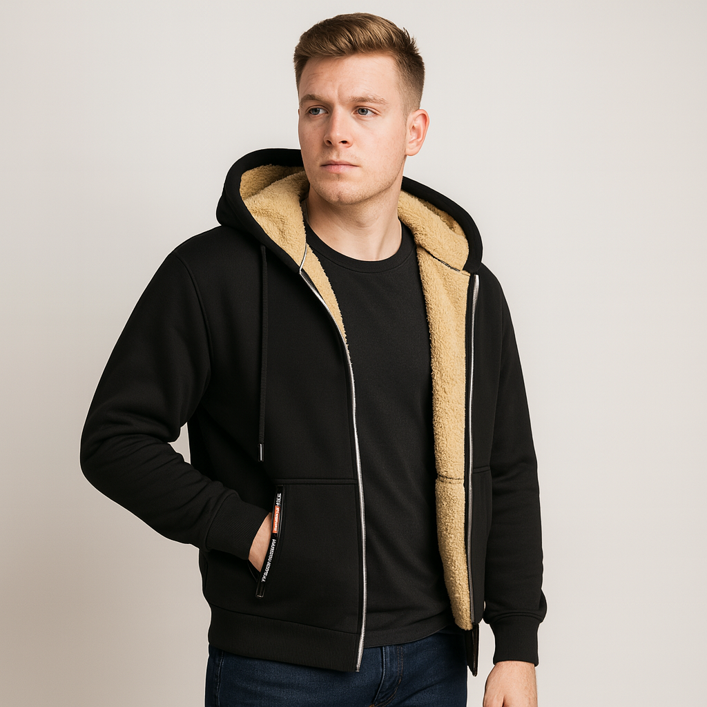 Leander | Moderne Hoodiejacke