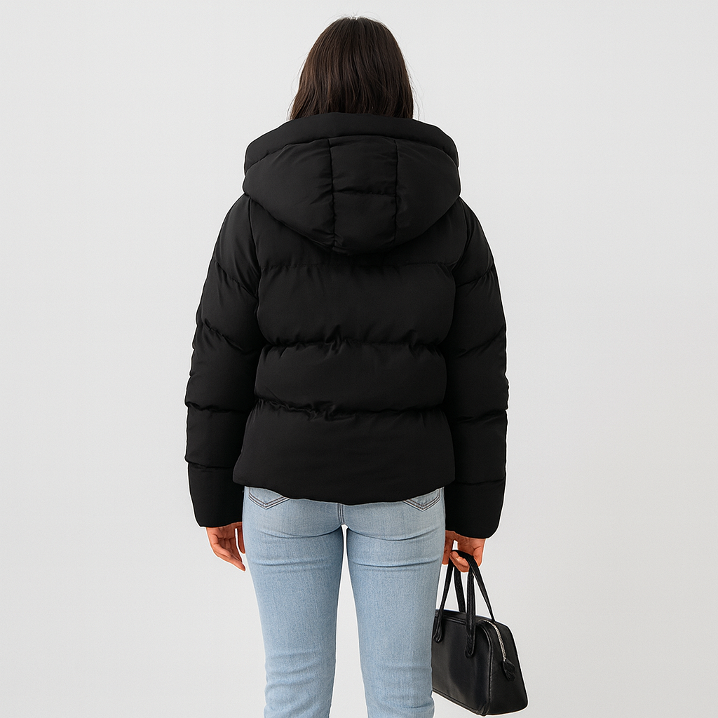 Leila | Winter-Pufferjacke mit Kapuze