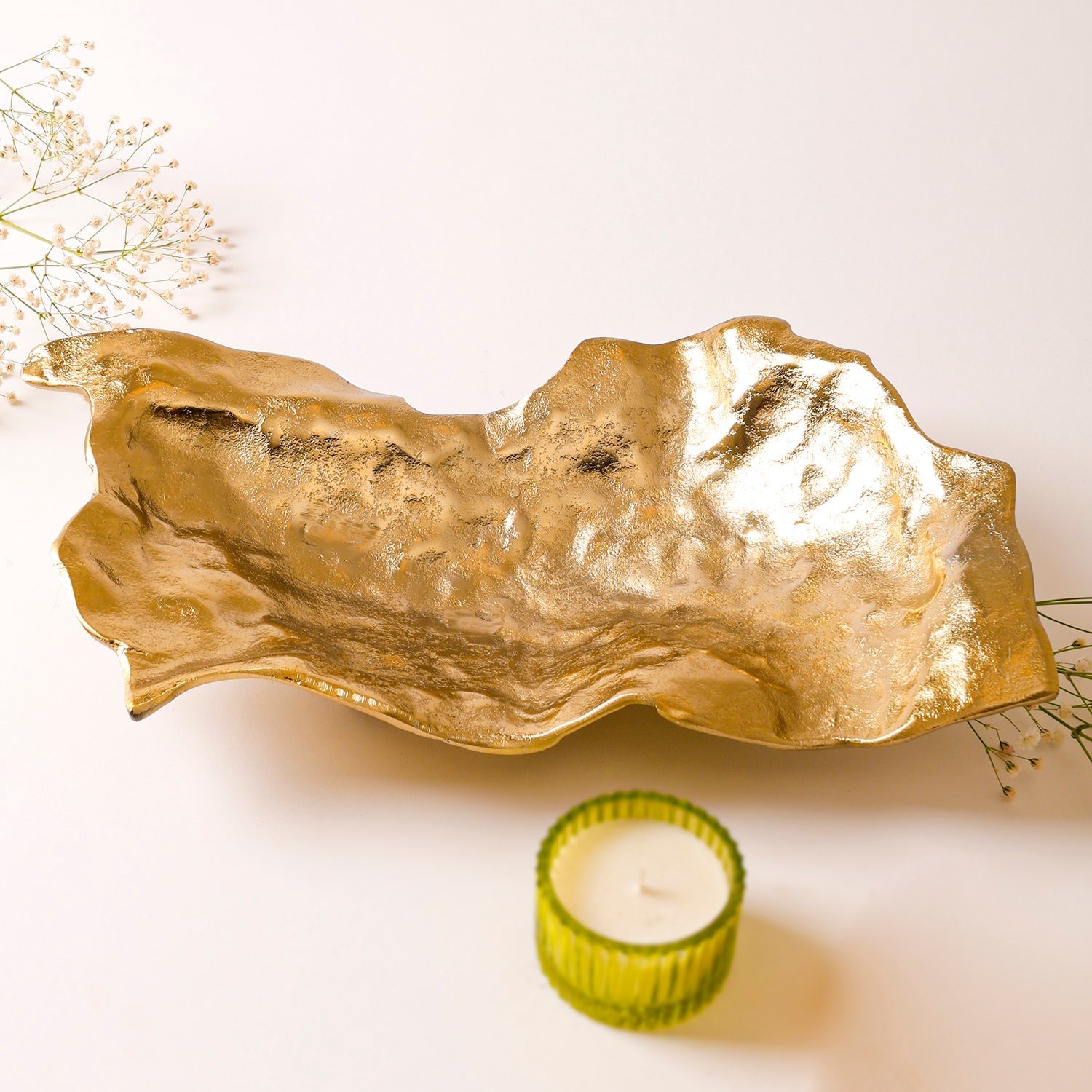Miravéa – Luxuriöse strukturierte dekorative Schale