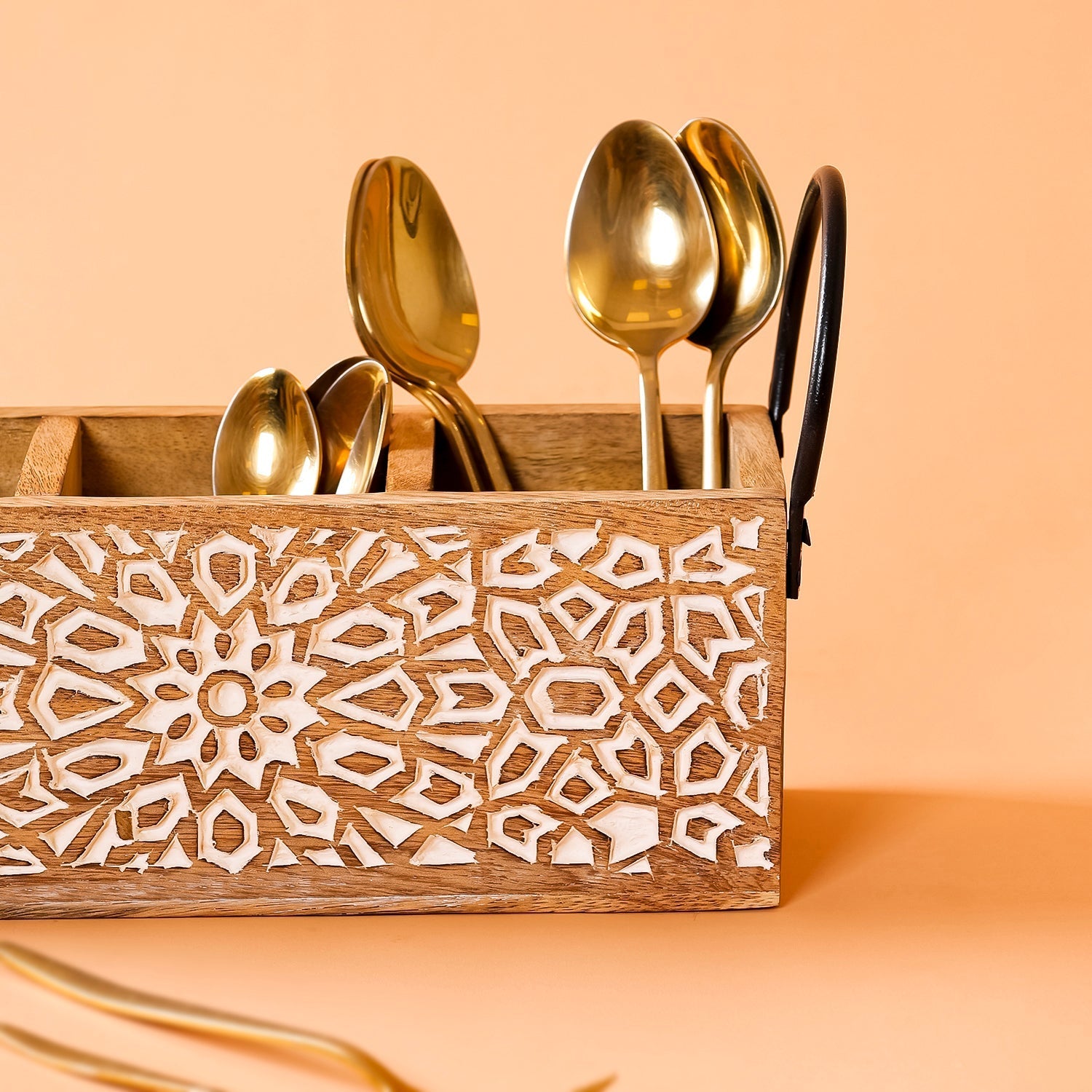 Celari - Soporte para cubiertos caleidoscópico