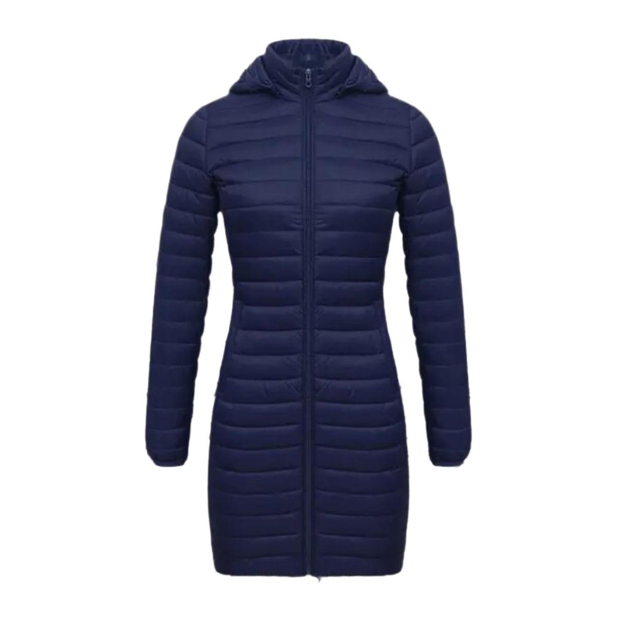 Maja - Ultralet, lang og varm parkajakke med hætte