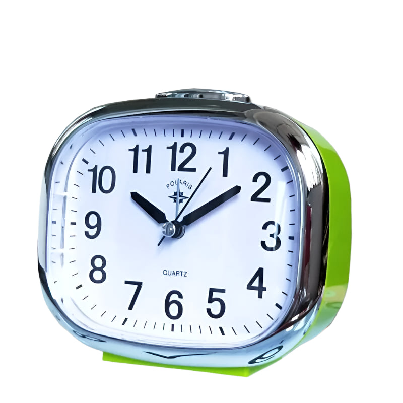 TimeSquare - Réveil rétro avec cadran carré et style classique