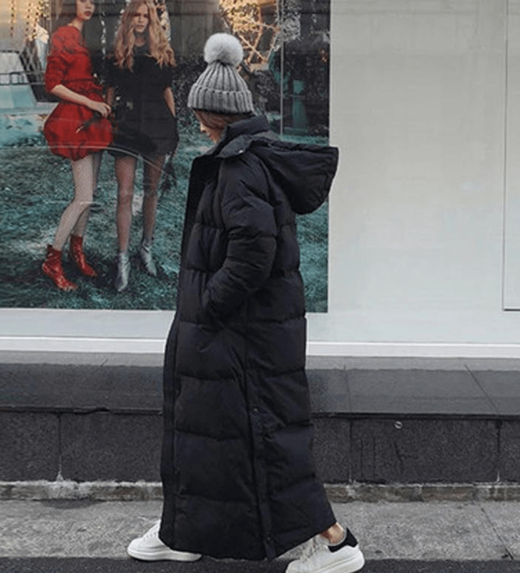 Mille-Marie - Oversized vinterfrakke til kvinder