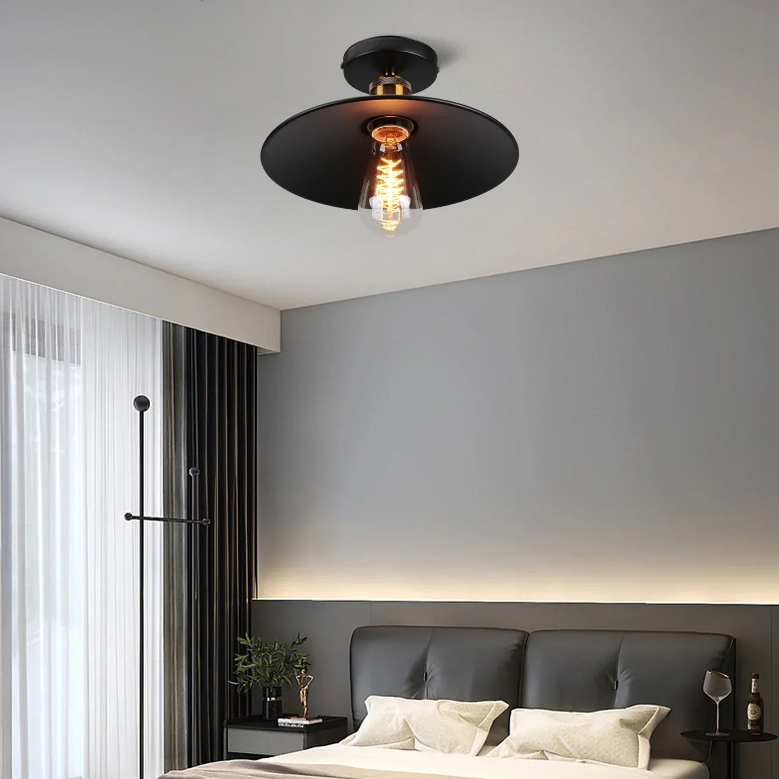 AntiqueBrilliance - Vintage Loftlampe