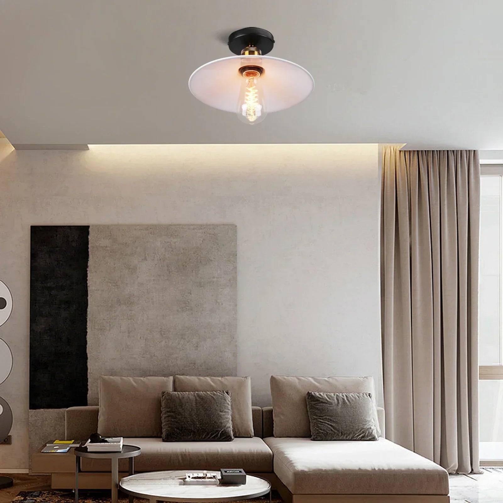 AntiqueBrilliance - Vintage Loftlampe