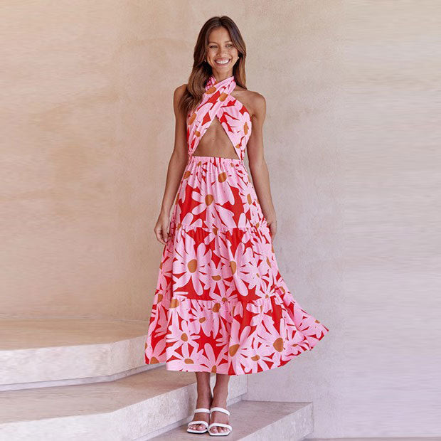 Taylor - Halterkleid mit Druck