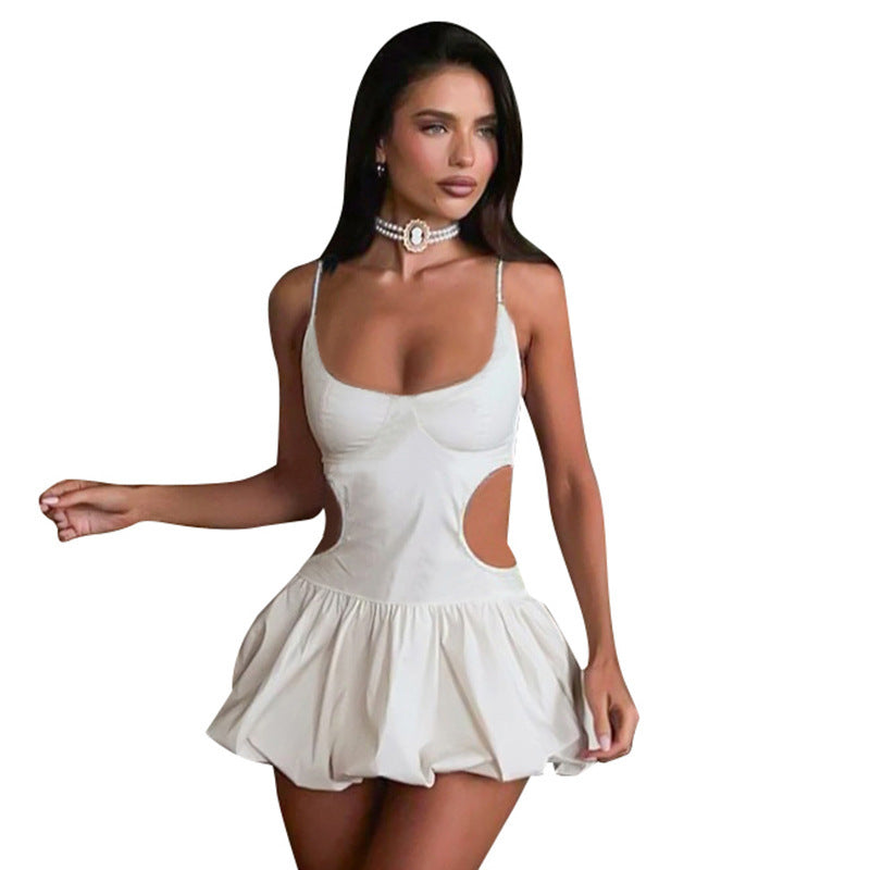 Simone - Vestido corto con corte legendario