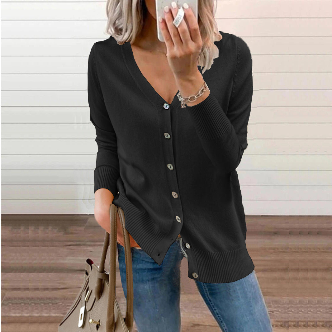 Alberte - Blusa de manga larga casual y moderna
