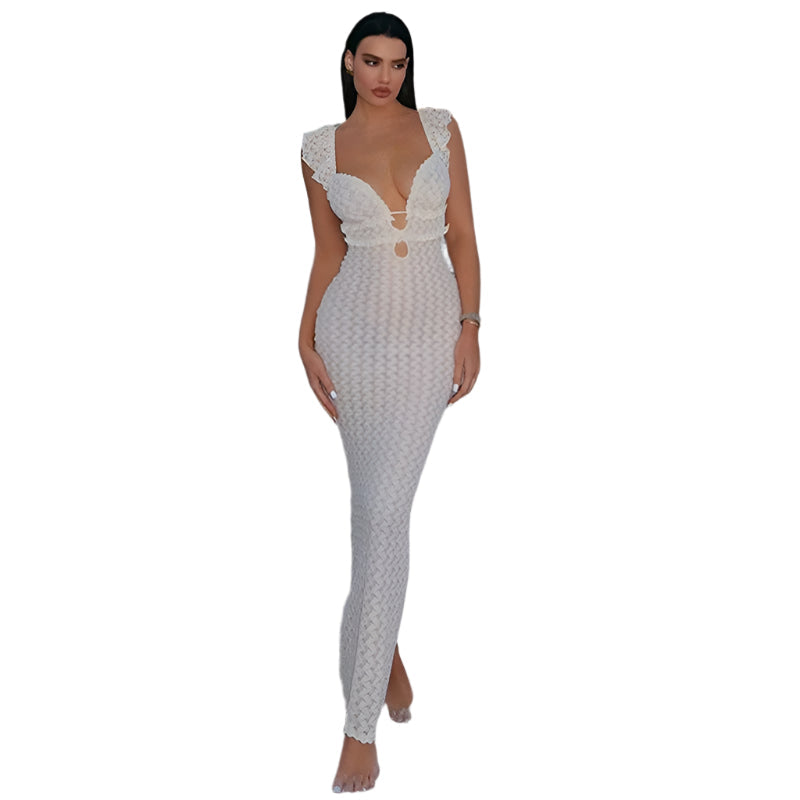 Mira-rose - Innovative Bodycon-Kleid mit Ausschnitt