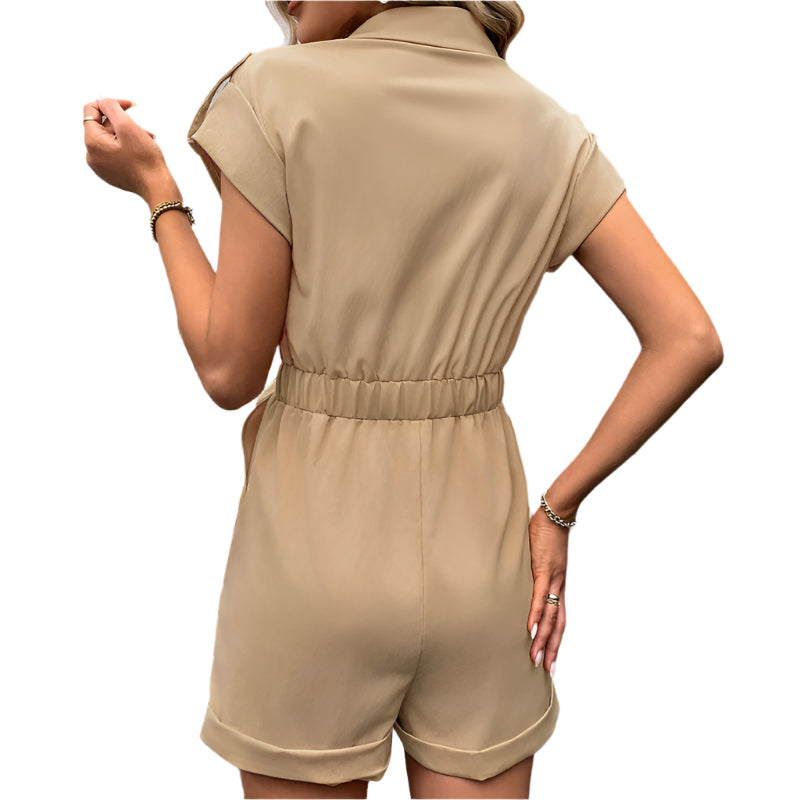 Miranda - Justerbart bælte og praktiske brystlommer til en afslappet heldragt