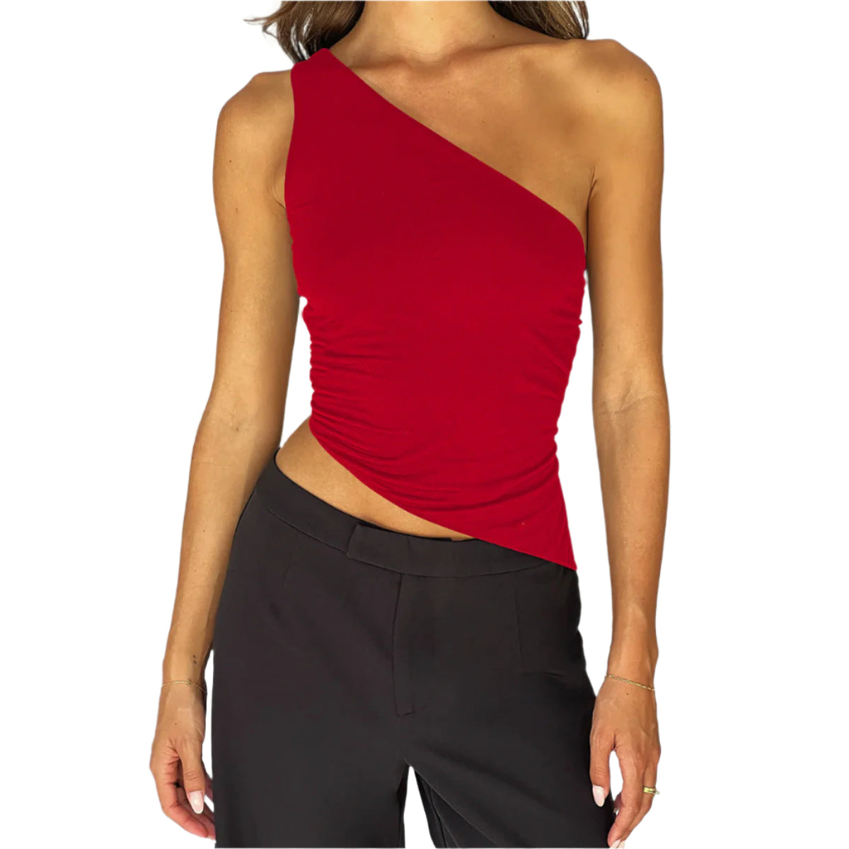 Raya - Top cruzado asimétrico