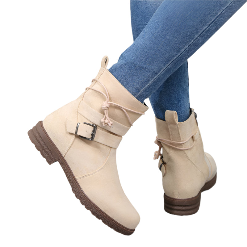 Katrine - Botas clásicas con tacón