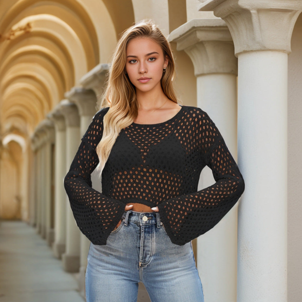 Sunkissed Vibes | Schickes Strandbekleidungs-Topcover