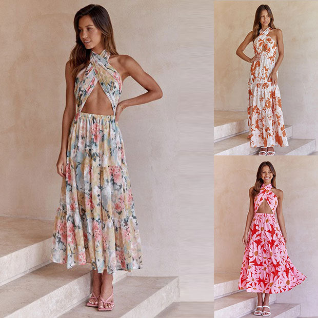 Taylor - Halterkleid mit Druck