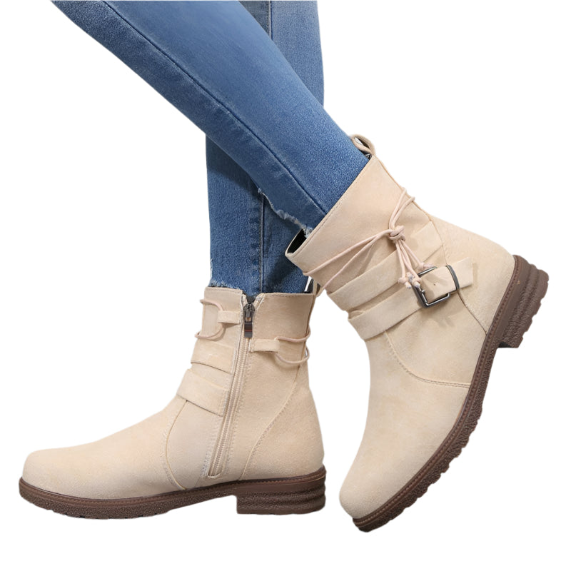 Katrine - Botas clásicas con tacón