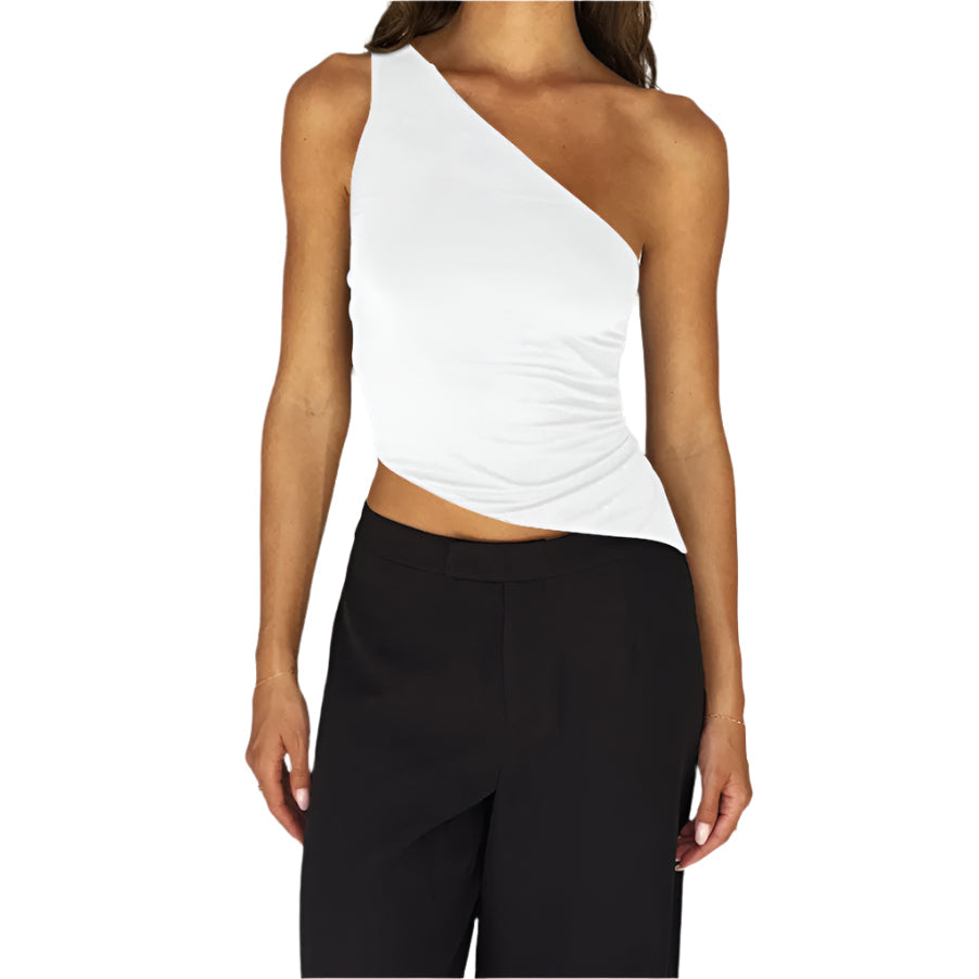 Raya - Top cruzado asimétrico