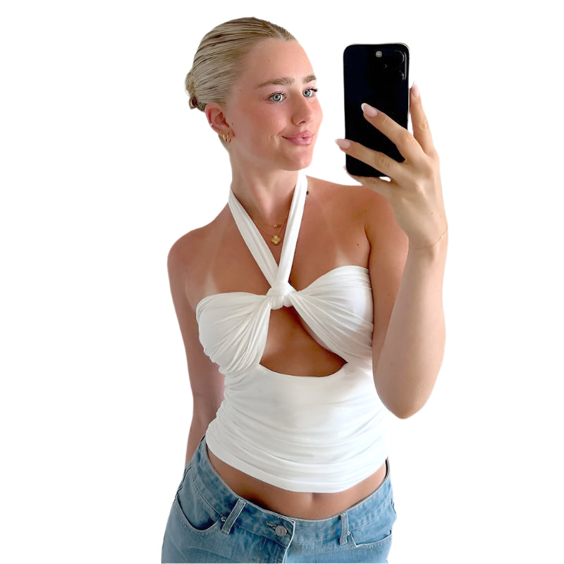 Rhiannon - Top de diseño cosido