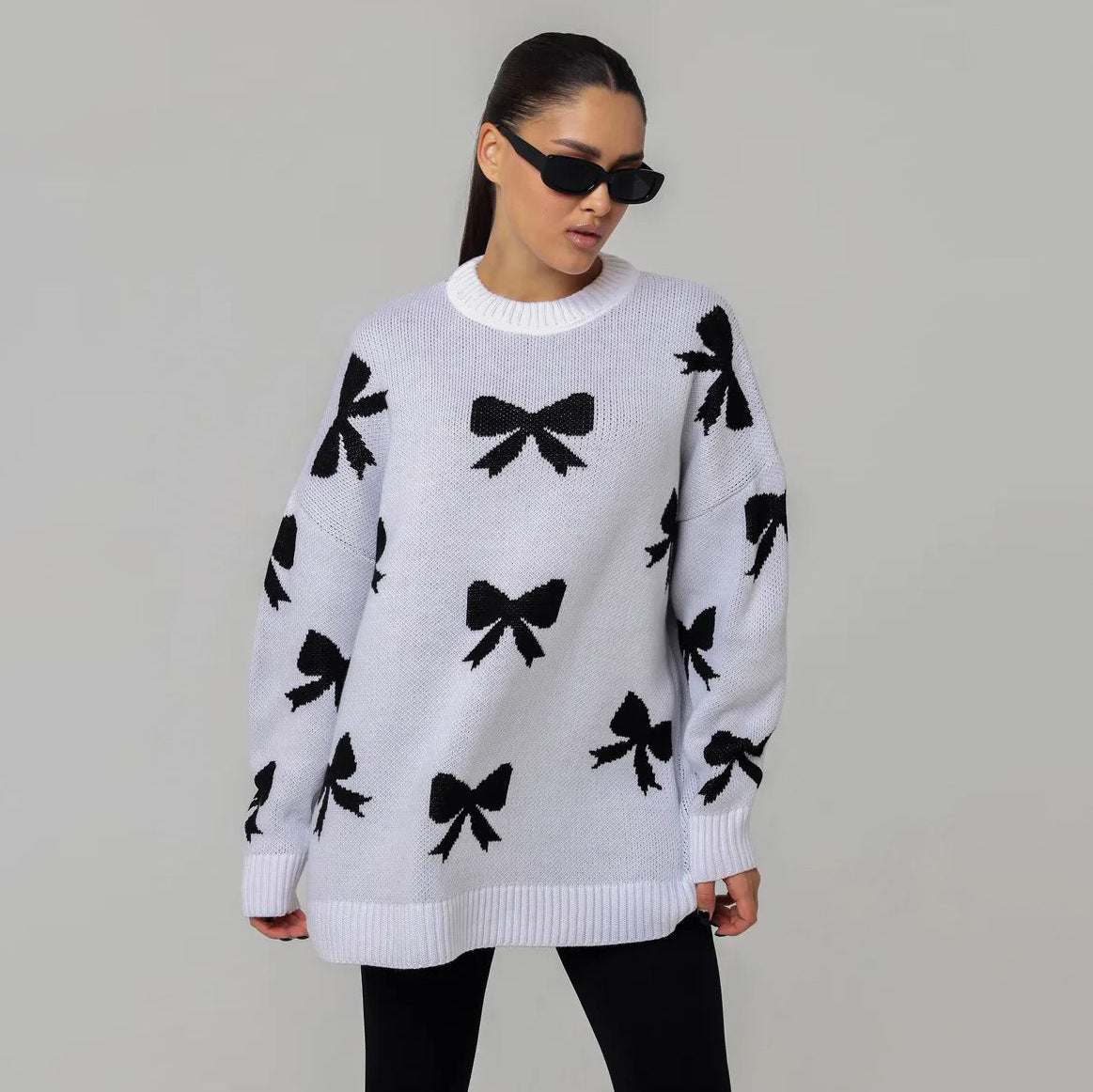 Lara – Suéter de cuello redondo suave y cómodo