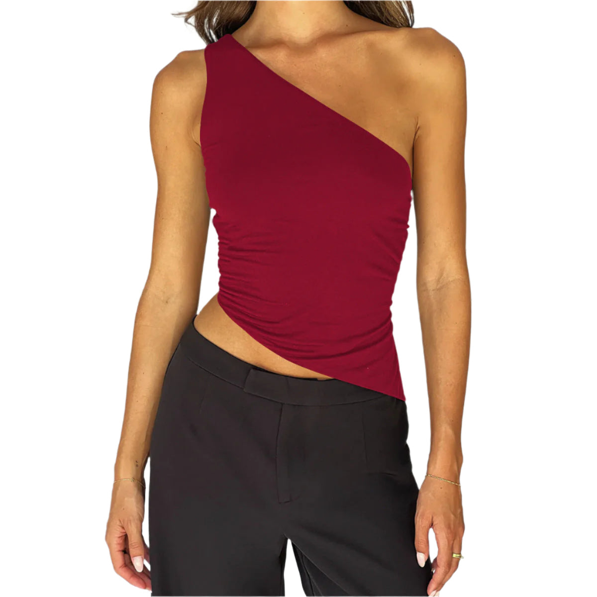 Raya - Top cruzado asimétrico