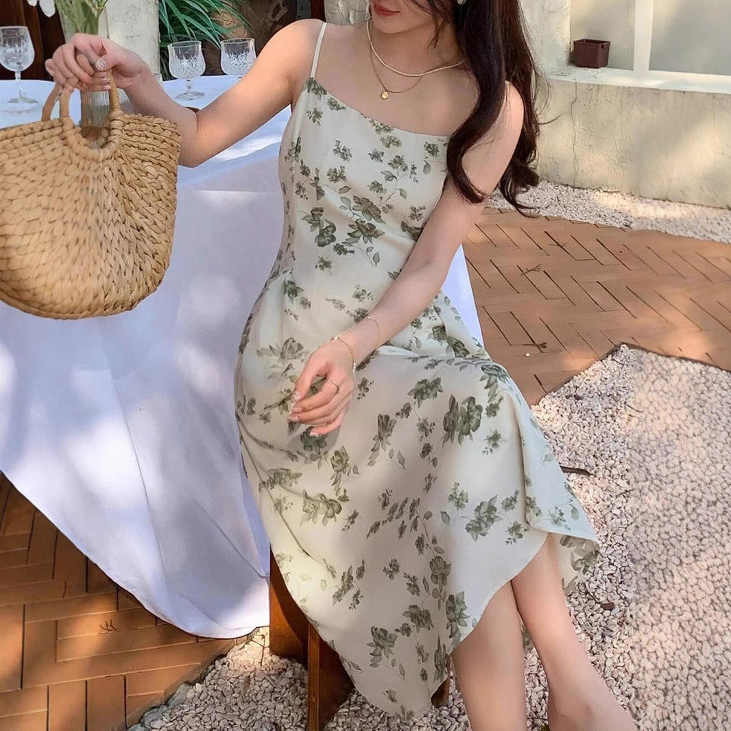 Daisy - Vestido largo estampado de flores