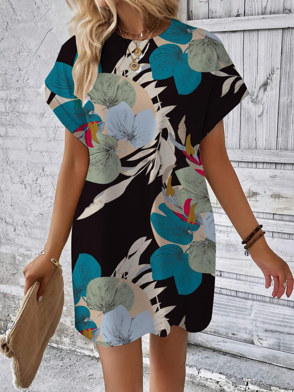 Dahlia - Vestido de punto con bolsillos