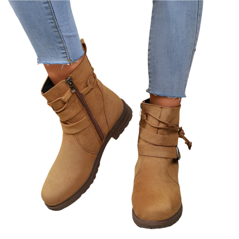 Katrine - Botas clásicas con tacón