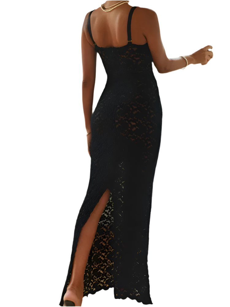 Laurice - Abito lungo con pizzo