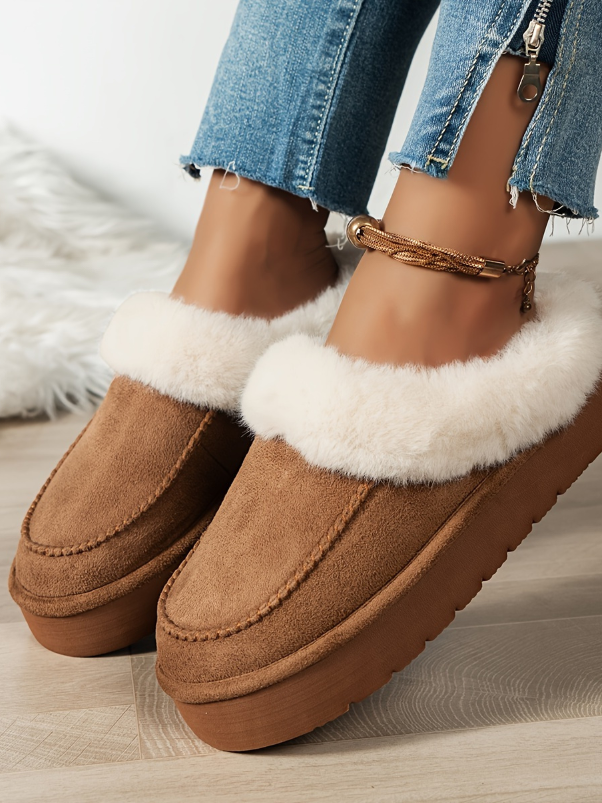 Kim - Chaussons antidérapants