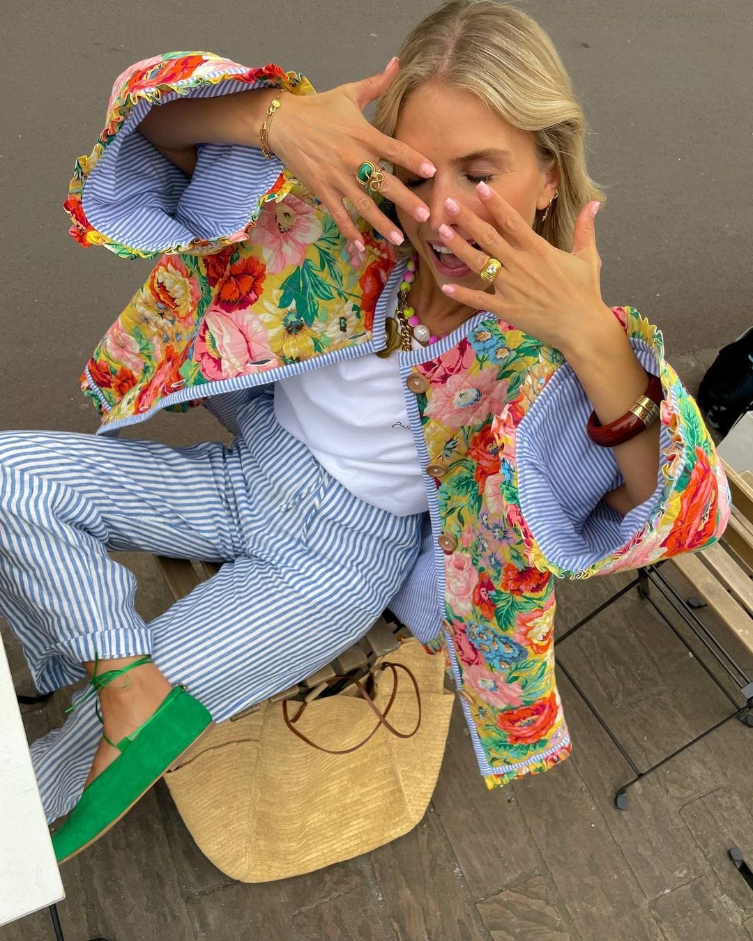 Savanna - Hübsche geblümte Jacke