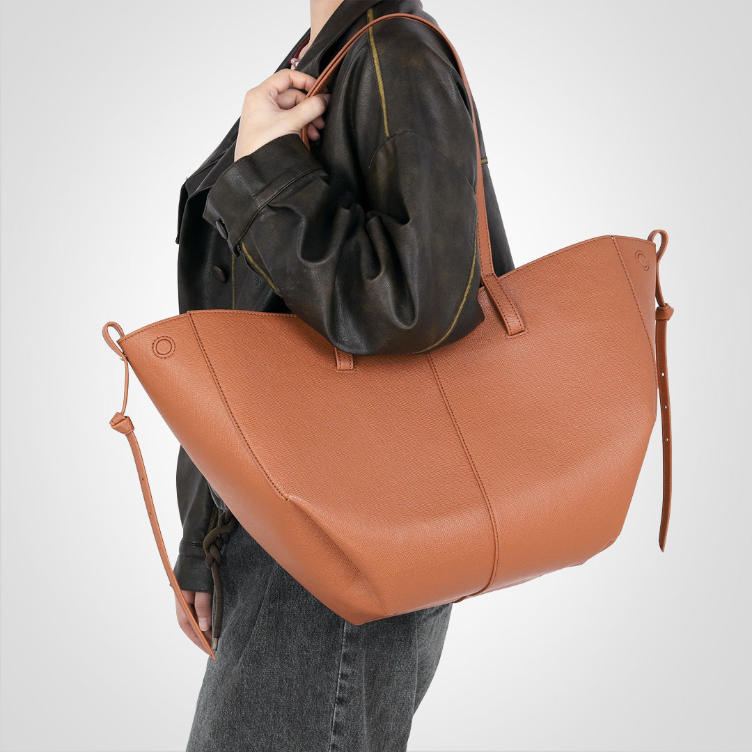 Adela – Bolso vintage de cuero para el hombro