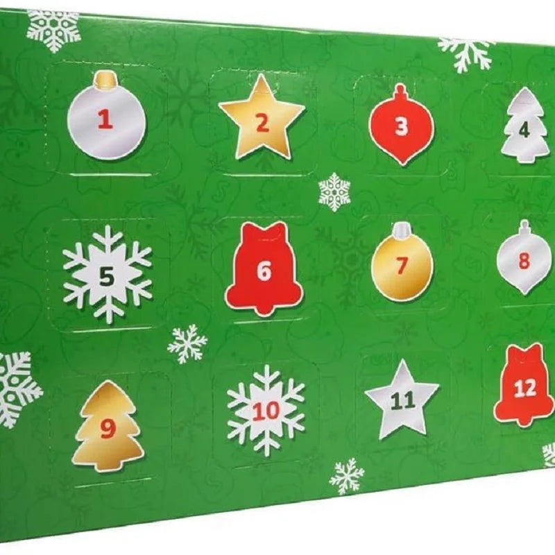 Adventskalender-Set mit Plüschtiere