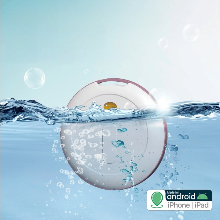 Mini Smart Tag Bluetooth-Gepäcktracker funktioniert mit Apple und Android