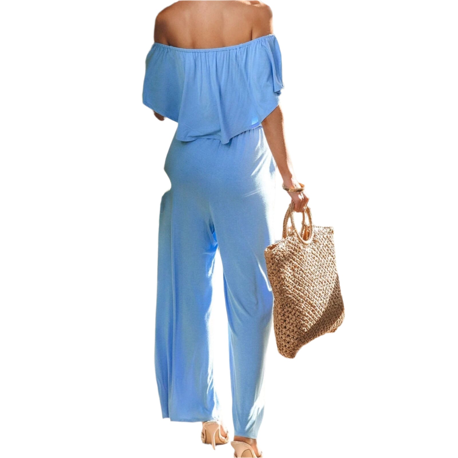 Jannie - Tuta monospalla drappeggiata