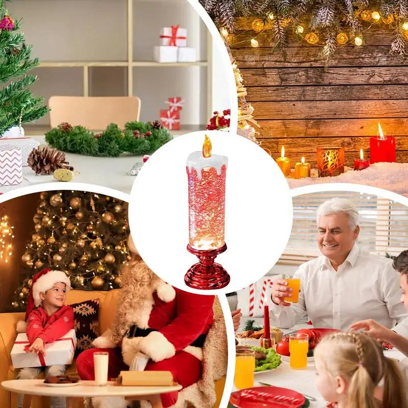 Flammenlose Weihnachtslichter