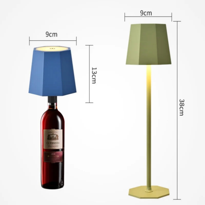 Luz nocturna LED para ojos con atenuación táctil de 3 colores