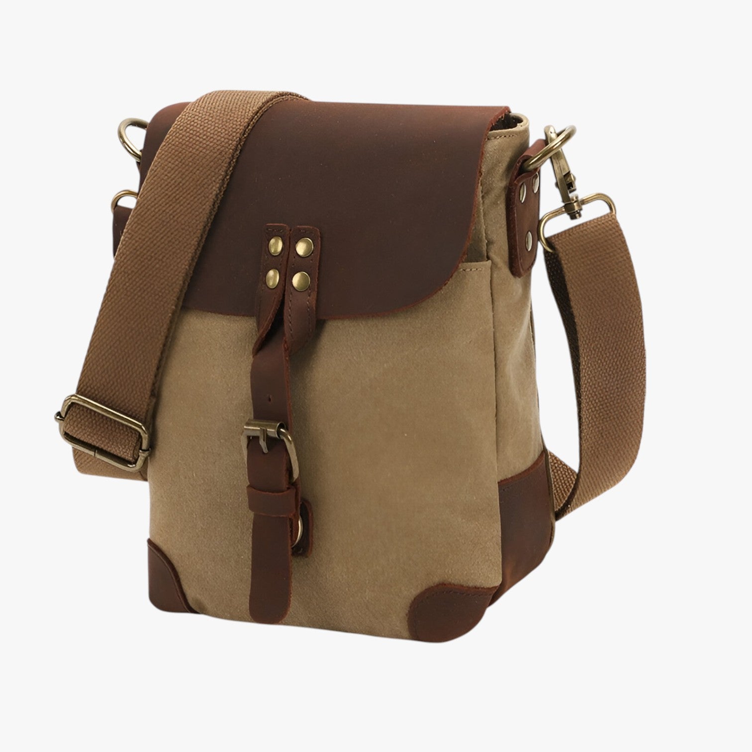 Anton - Borsa a tracolla classica in tela per uso versatile