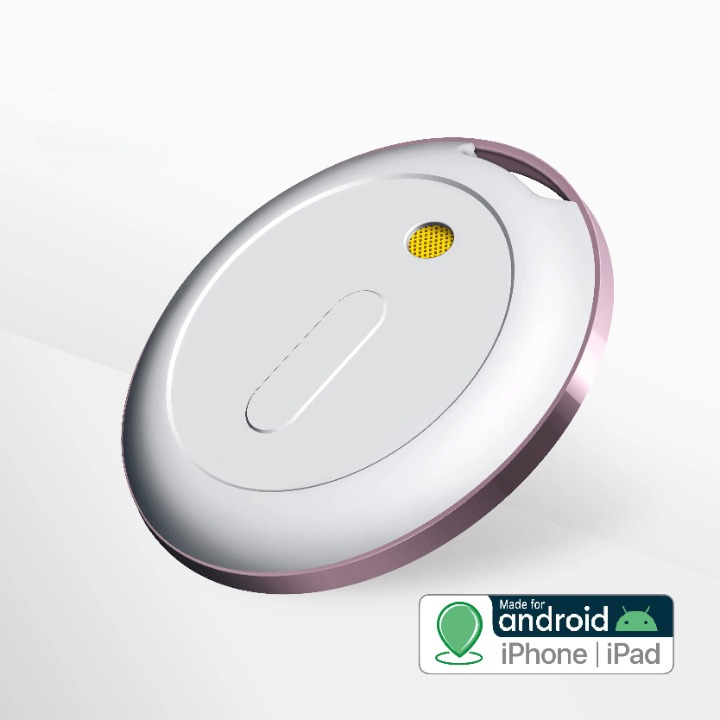 Mini Smart Tag Bluetooth-Gepäcktracker funktioniert mit Apple und Android