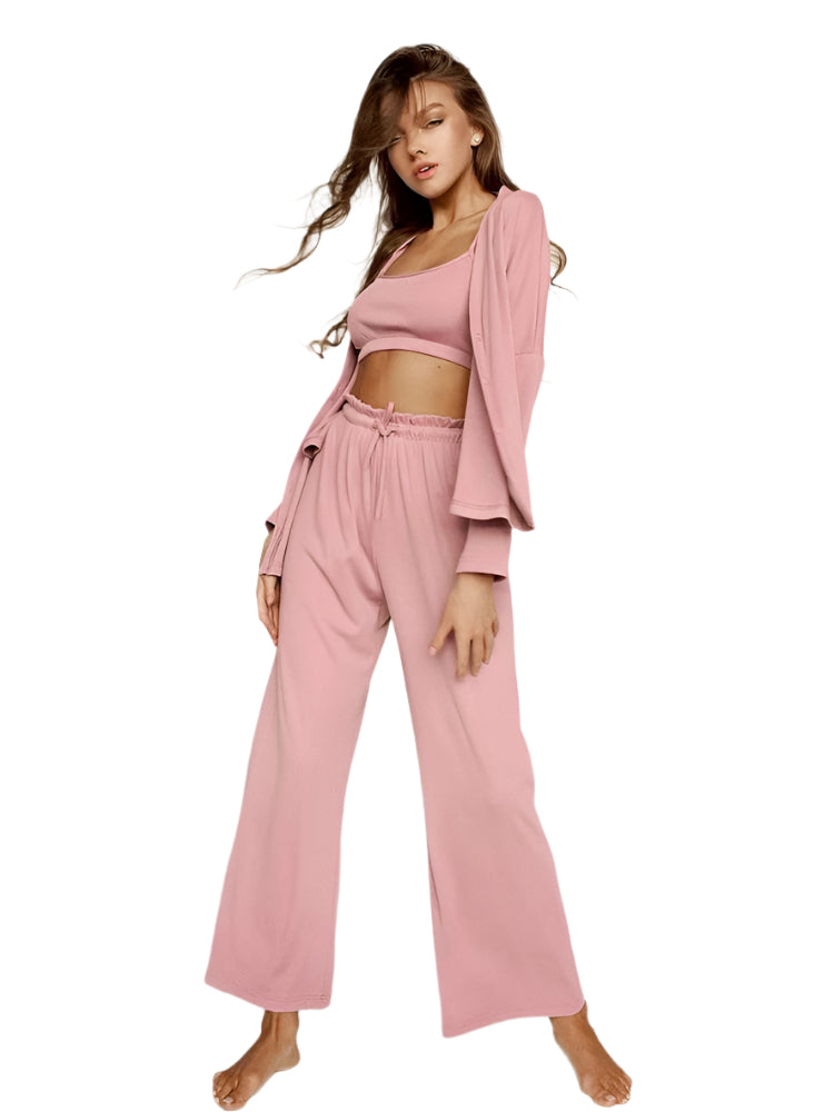 Rosmarin - Conjunto de 3 piezas cómodo para el verano