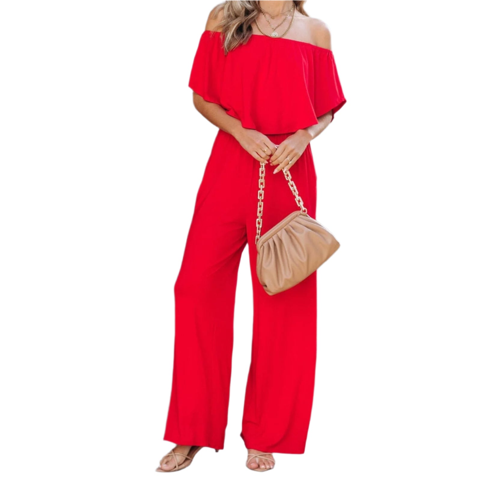 Jannie - Tuta monospalla drappeggiata