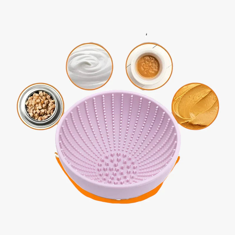 SlowSip - Flad Texturiertes Essgeschirr für Gesünderes Essen