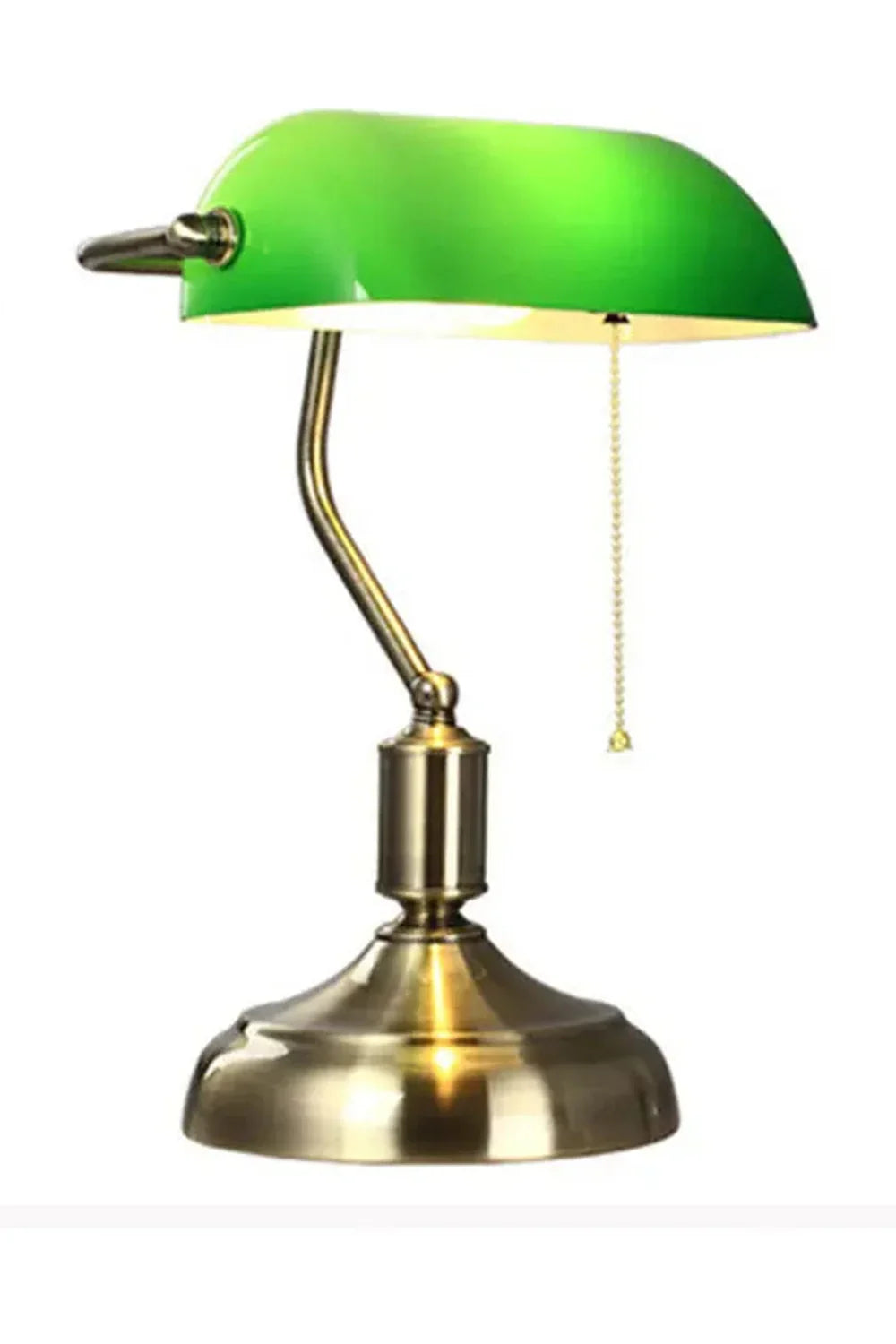 Eclipta – Vintage-Banker-Lampe