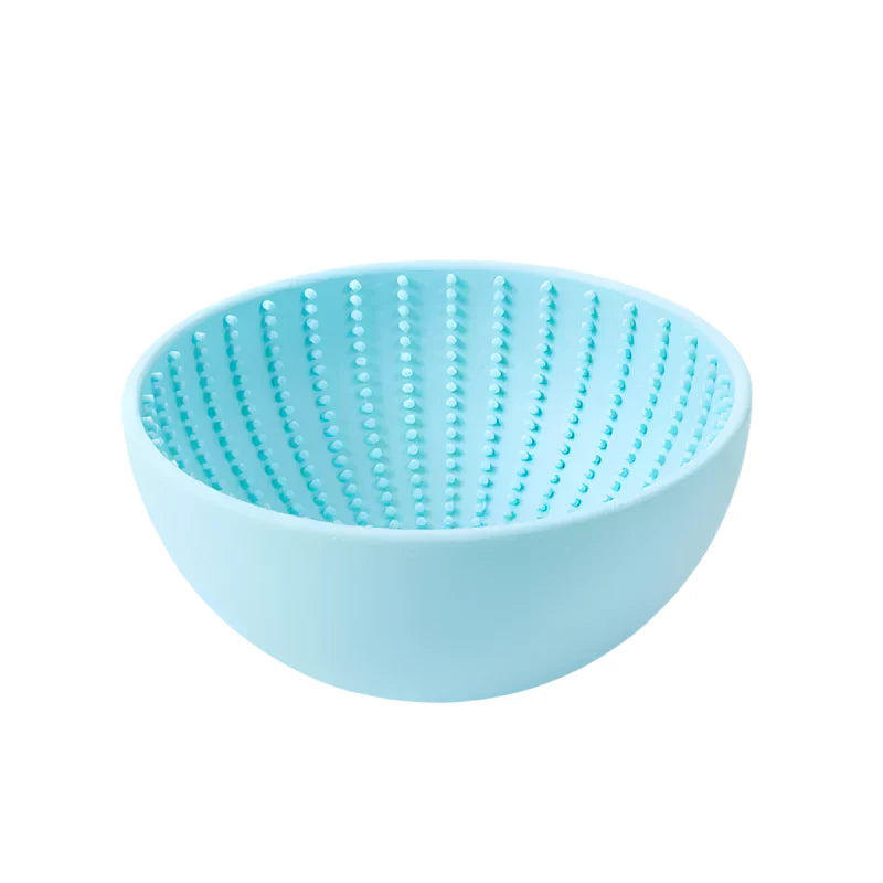 SlowSip - Flad Texturiertes Essgeschirr für Gesünderes Essen