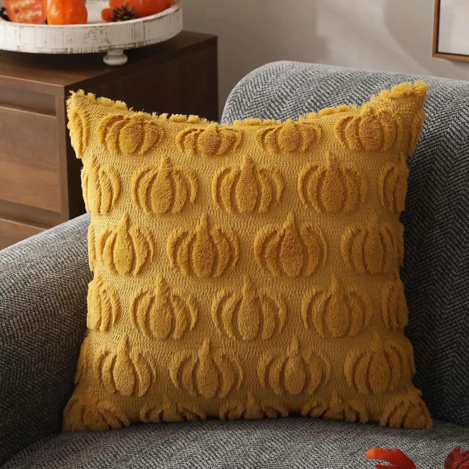 VelvetLuxe - Premium Kissenbezug mit samtiger Textur