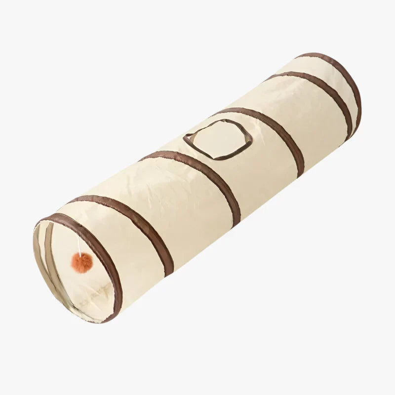 WhiskTrail – Zusammenklappbarer Katzentunnel mit mehreren Bahnen und Durchblicköffnungen