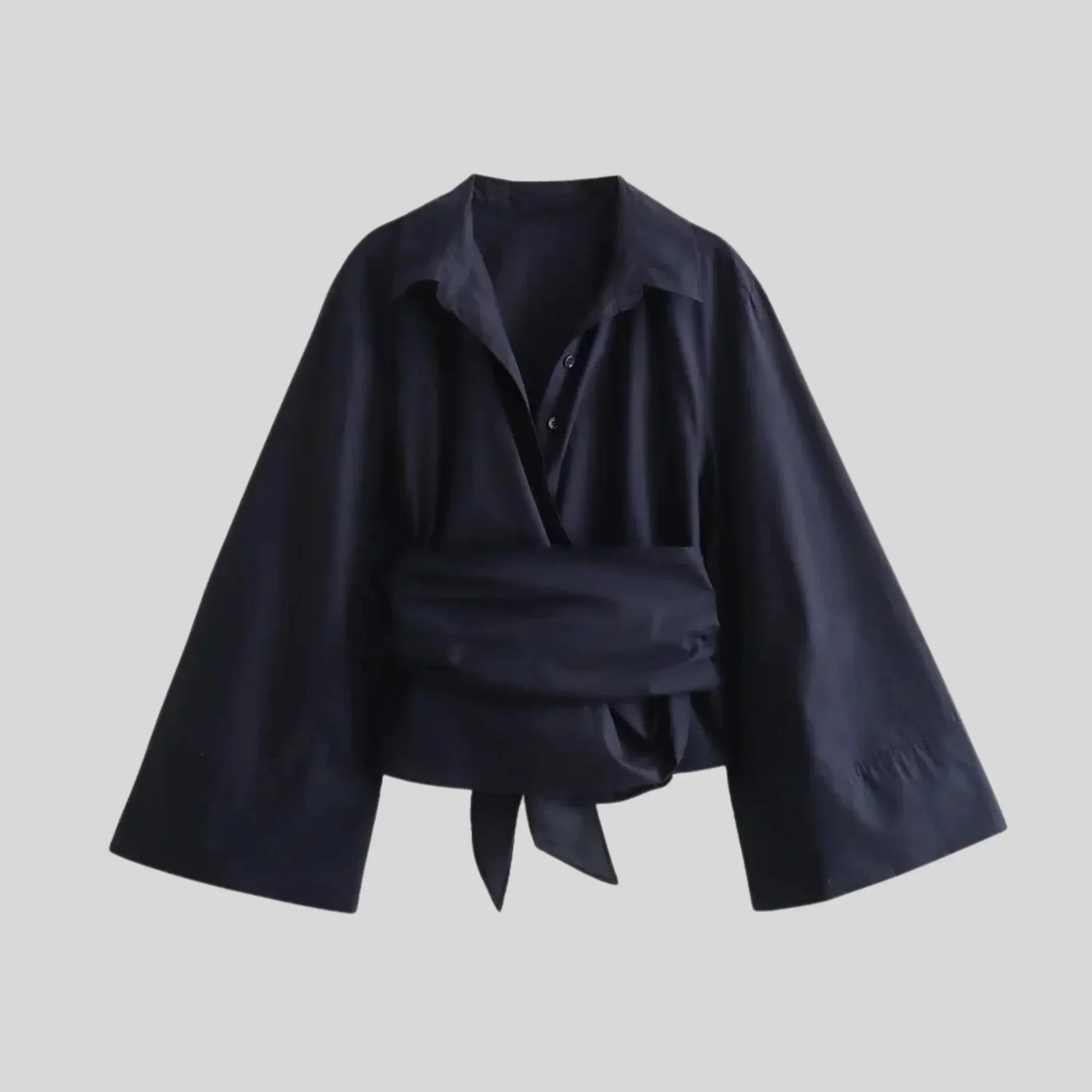 Pia - Top con cinturón